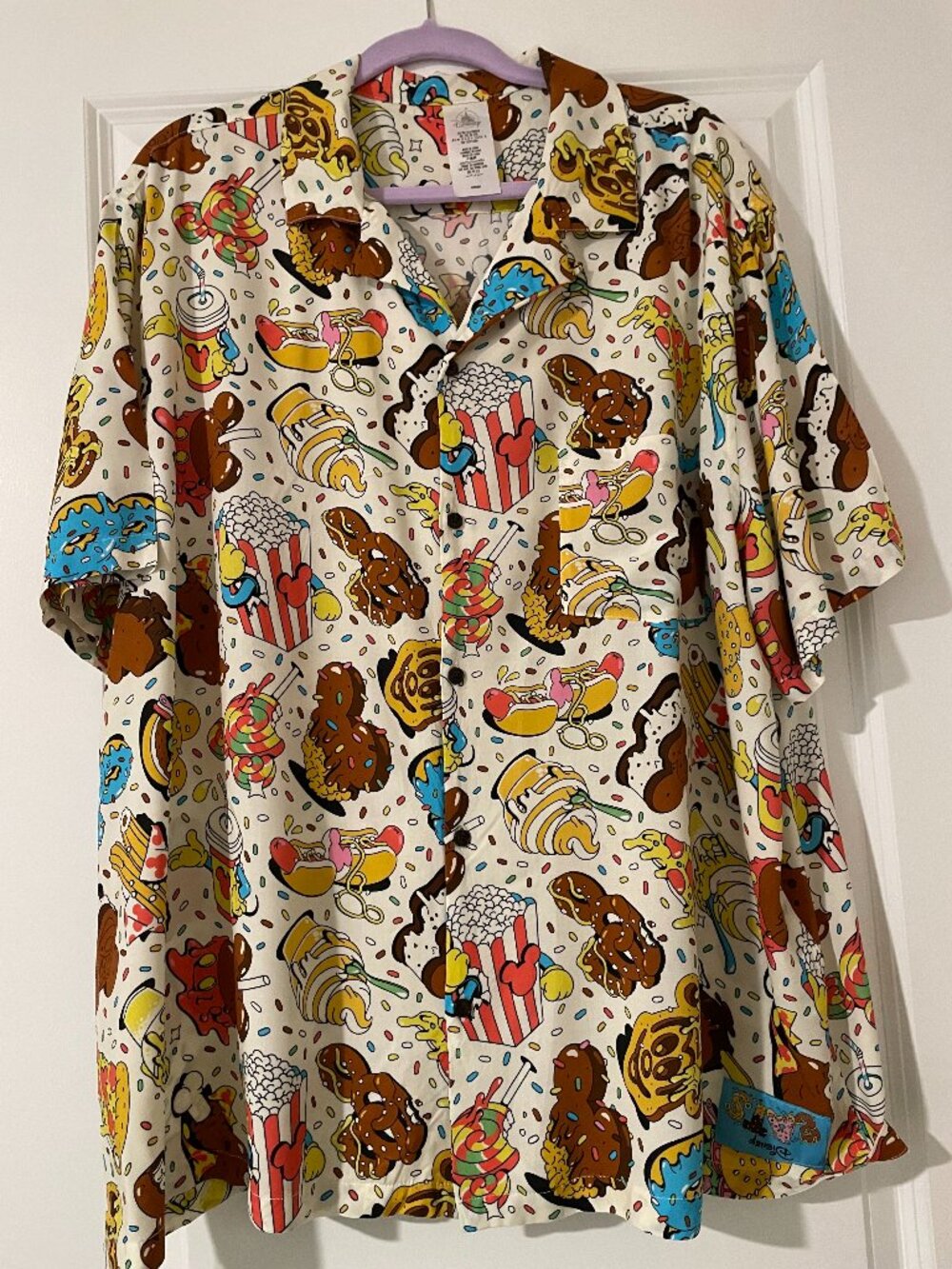 Disney Parks Disney Eats Snack Food Men's Size XXL